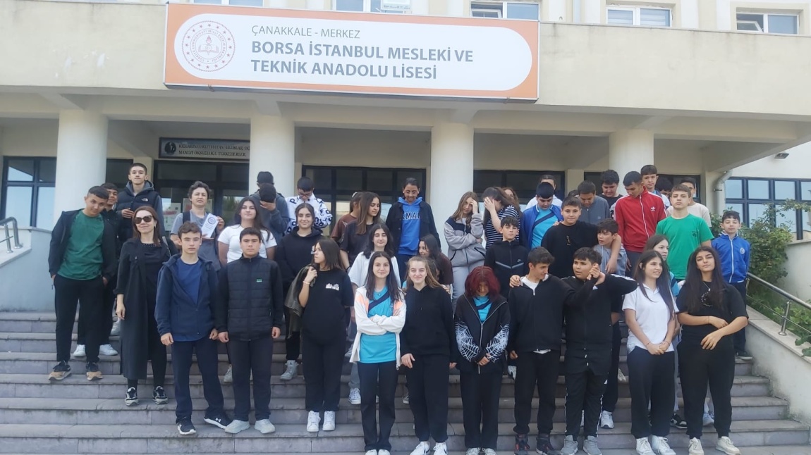 Kepez Mehmet Akif Ersoy Ortaokulu Öğretmen ve Öğrencileri Okulumuzu Ziyaret Etti.