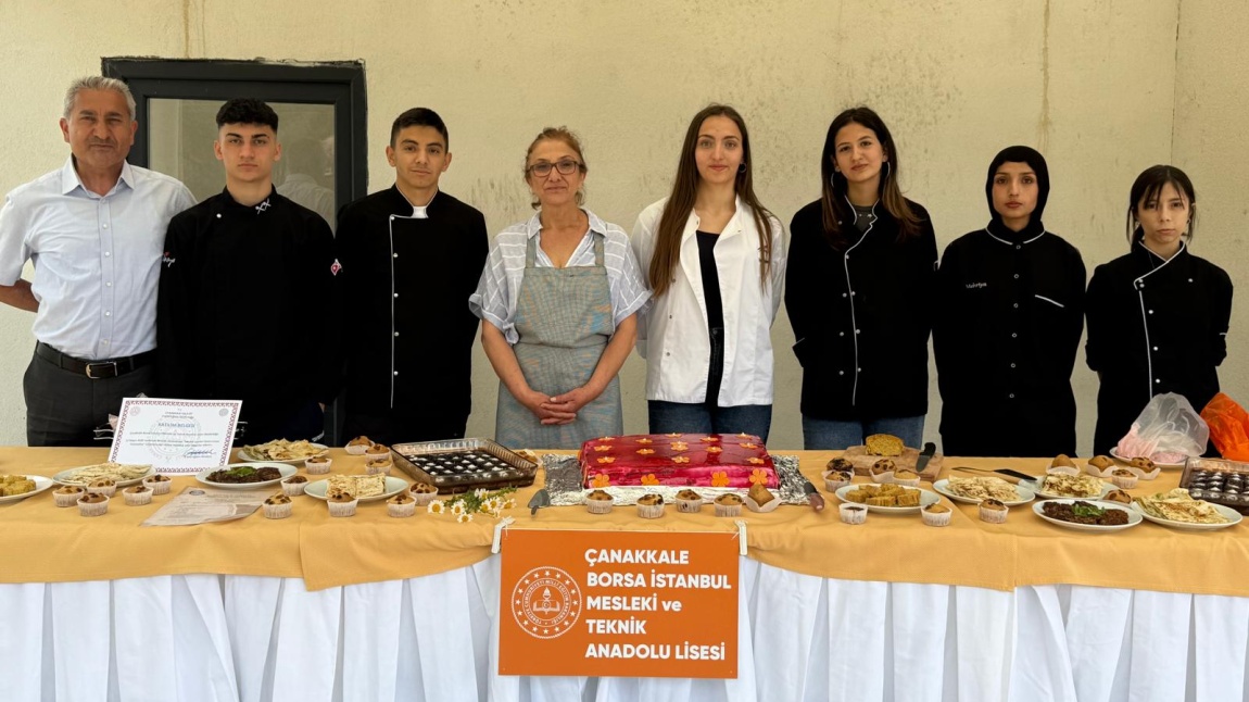 BU YIL İLK KEZ DÜZENLENEN ÇANAKKALE MESLEK LİSELERİ GASTRONOMİ FESTİVALİ BÜYÜK COŞKUYLA GERÇEKLEŞTİ