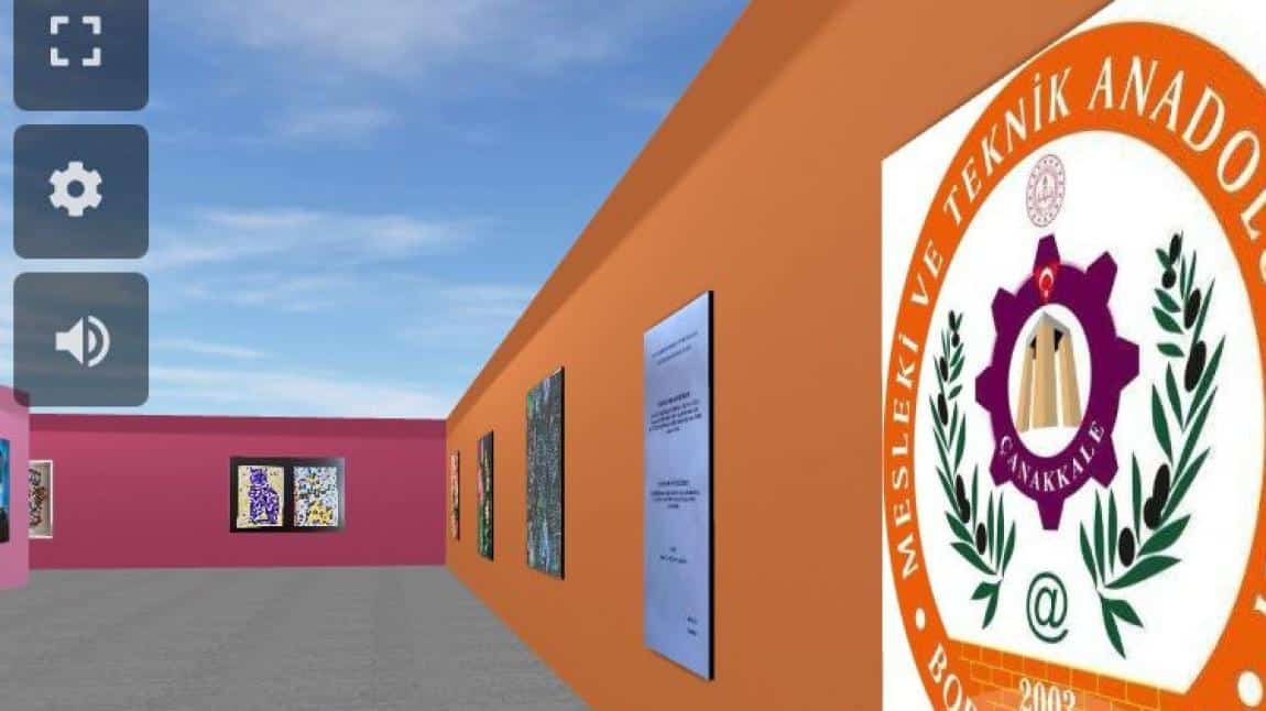 Çanakkale Borsa İstanbul Mesleki ve Teknik Anadolu Lisesi Özel Eğitim Öğrencileri Sanal Resim Sergisi
